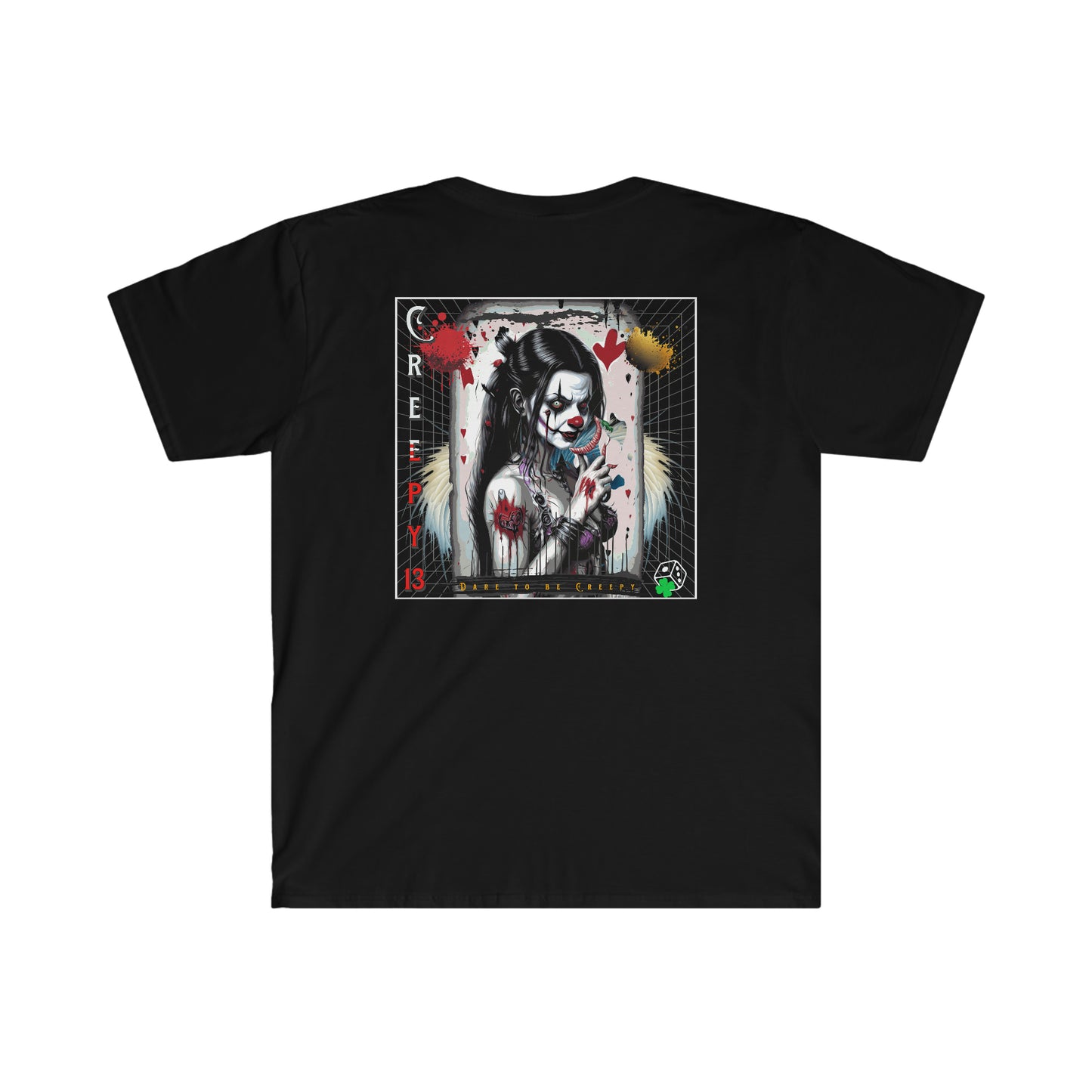 Front and back printed Unisex Softstyle T-Shirt