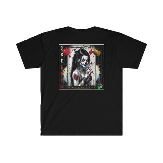 Front and back printed Unisex Softstyle T-Shirt