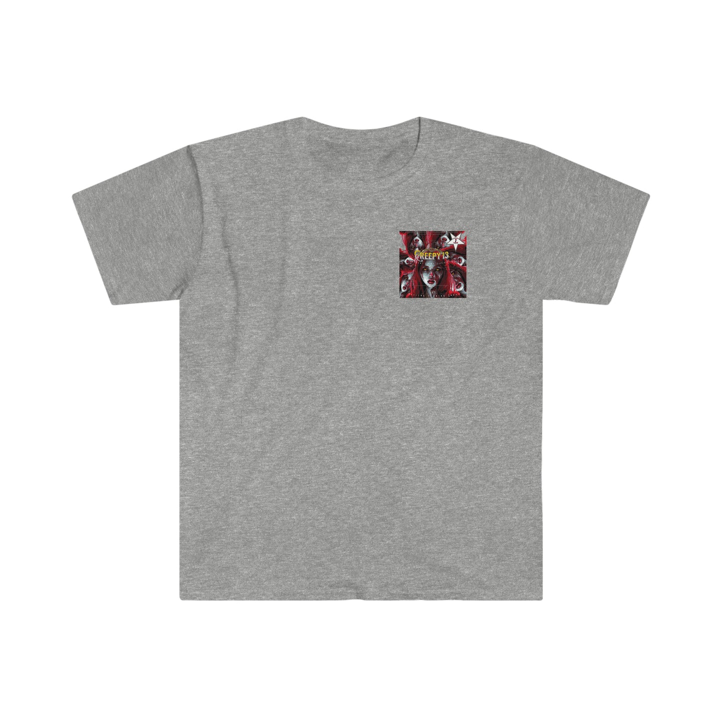Front and back printed Unisex Softstyle T-Shirt