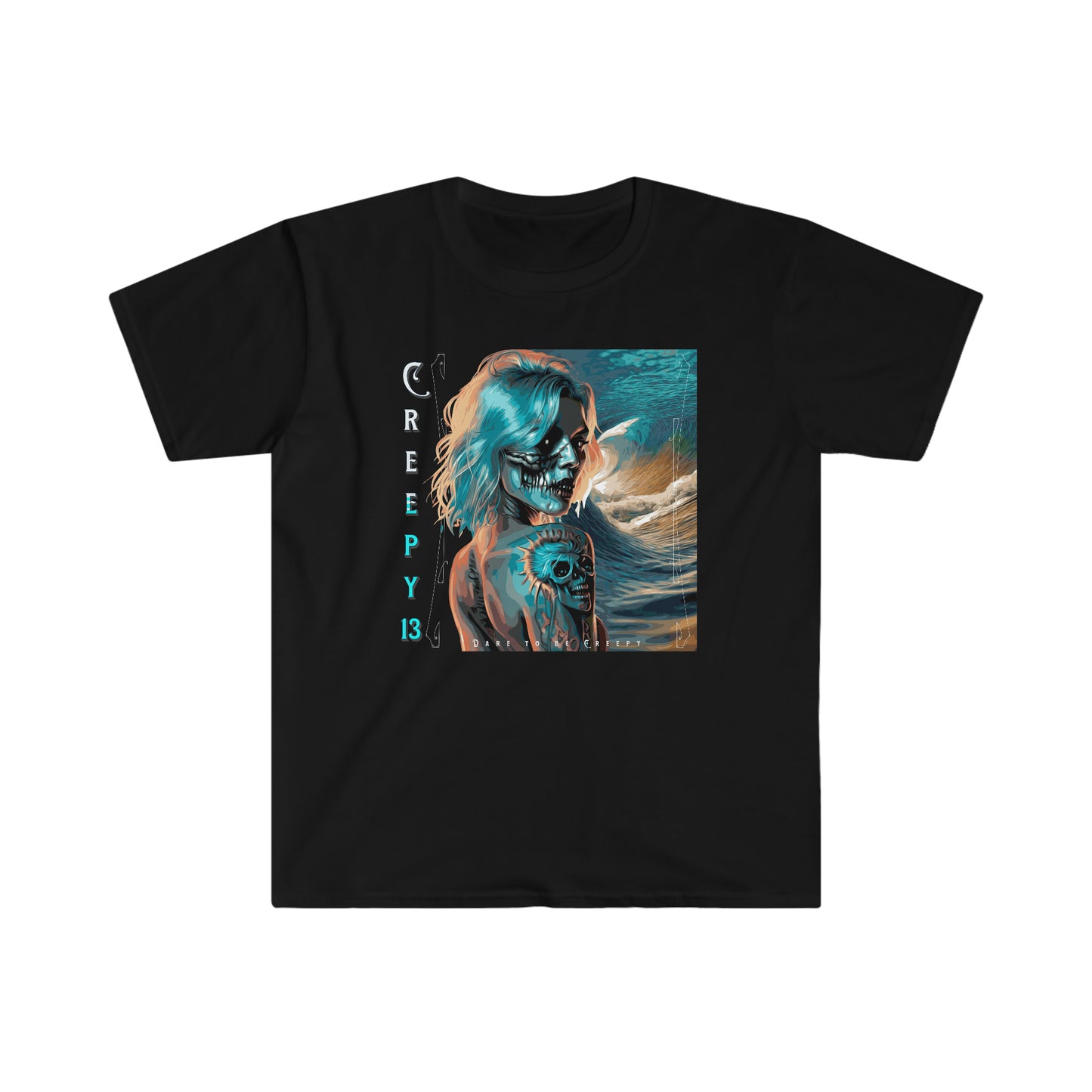 Front and back printed Unisex Softstyle T-Shirt