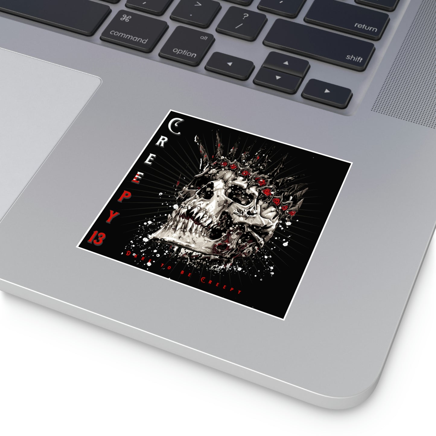 Creepy 13 Square Vinyl Stickers Other Goodies
