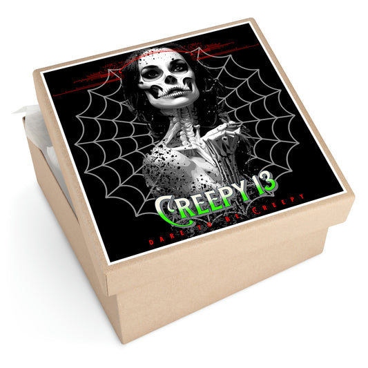 Creepy 13 Square Vinyl Stickers Other Goodies