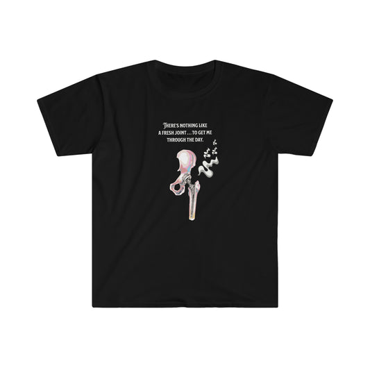 Hip Fresh Joint Front and back printed Unisex Softstyle T-Shirt
