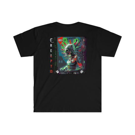 Front and back printed Unisex Softstyle T-Shirt