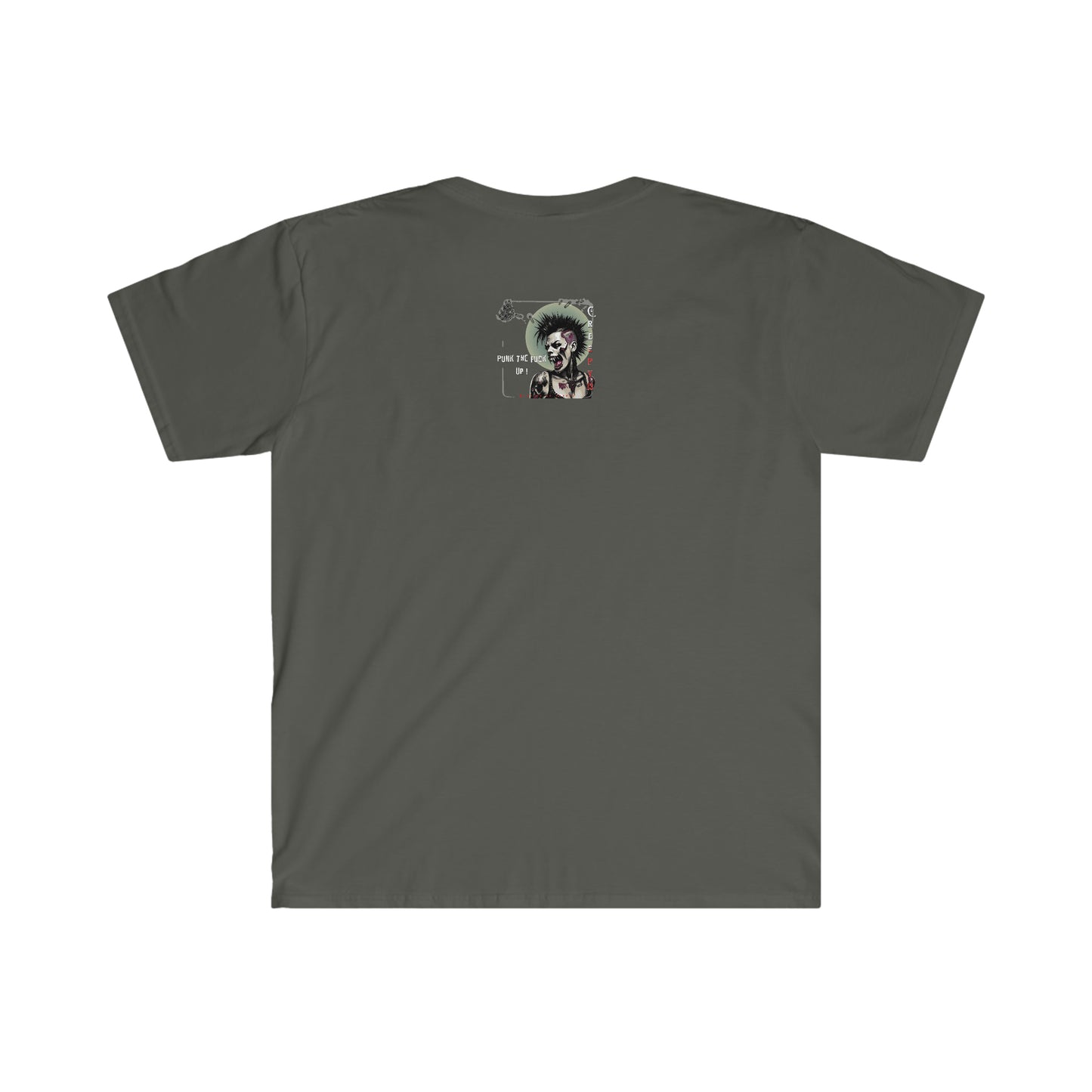 PTFU front and back printed Unisex Softstyle T-Shirt