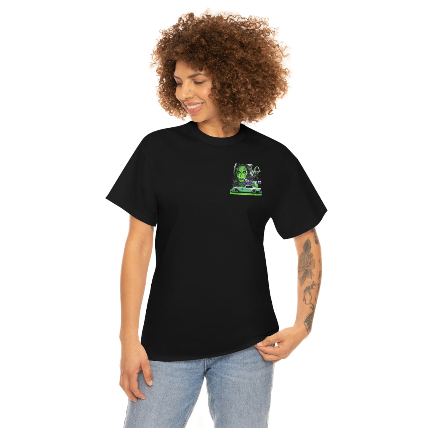 Front and back printed Unisex Heavy Cotton Tee