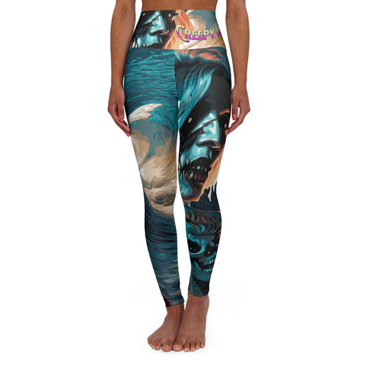 Creepy 13 Wave Girl High Waisted Yoga Leggings other goodies