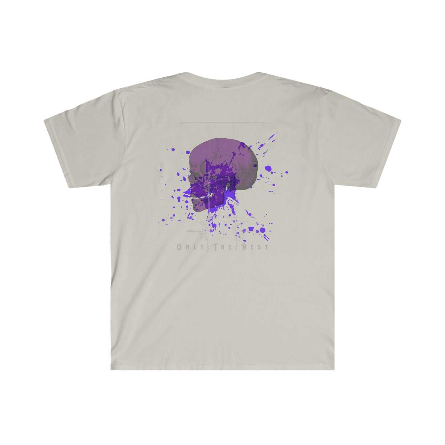Blue Craze front and back printed Unisex Softstyle T-Shirt