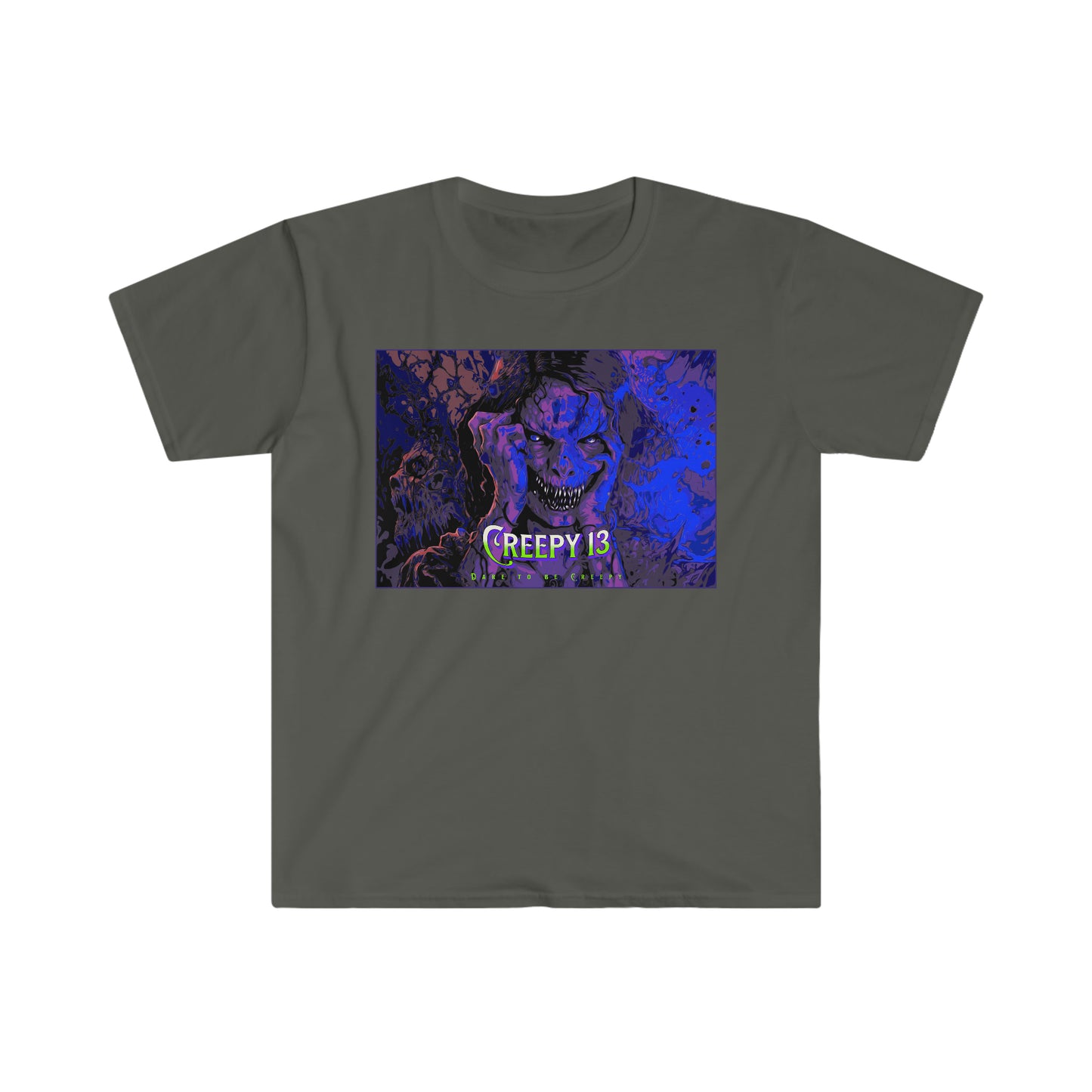 Blue Craze front and back printed Unisex Softstyle T-Shirt