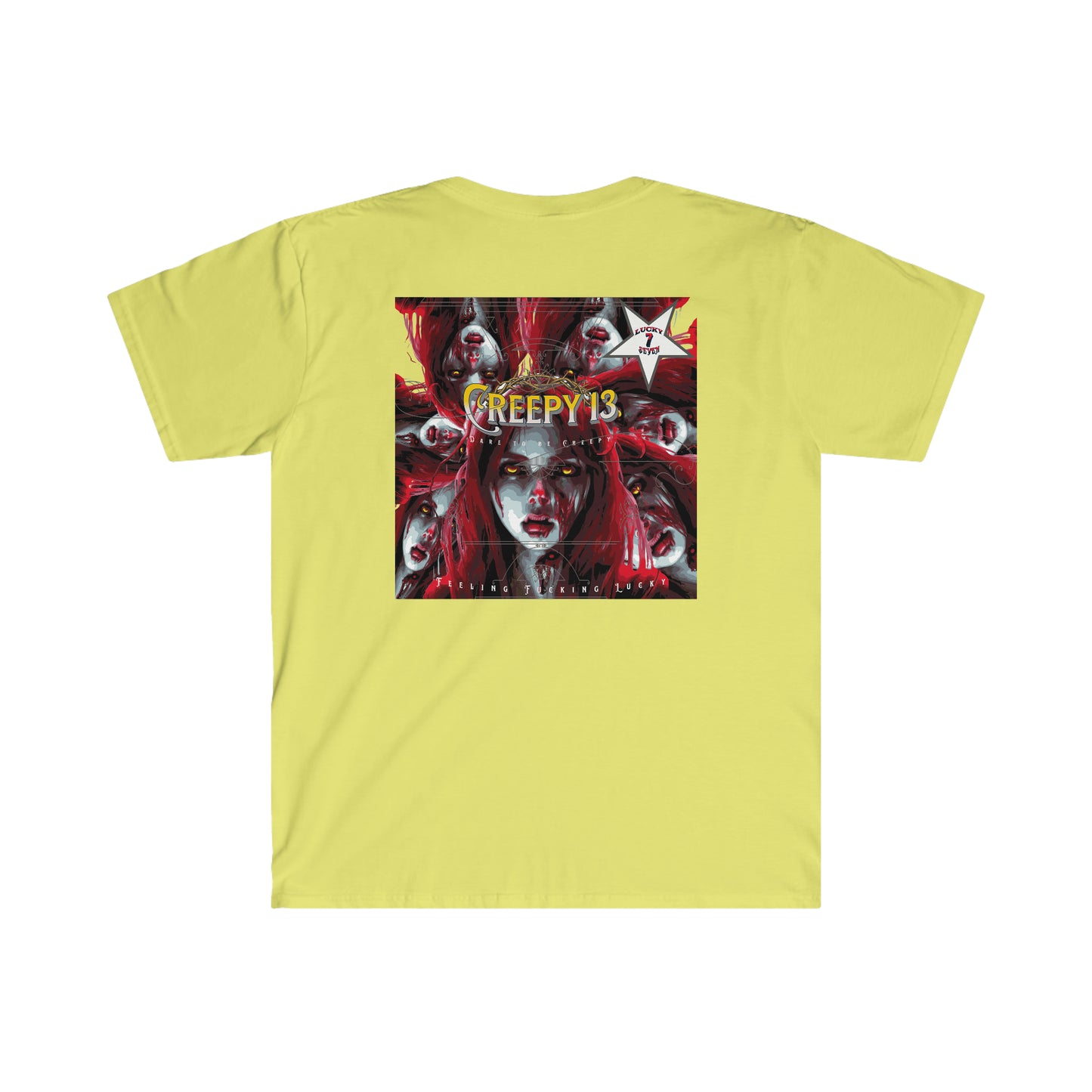 Front and back printed Unisex Softstyle T-Shirt