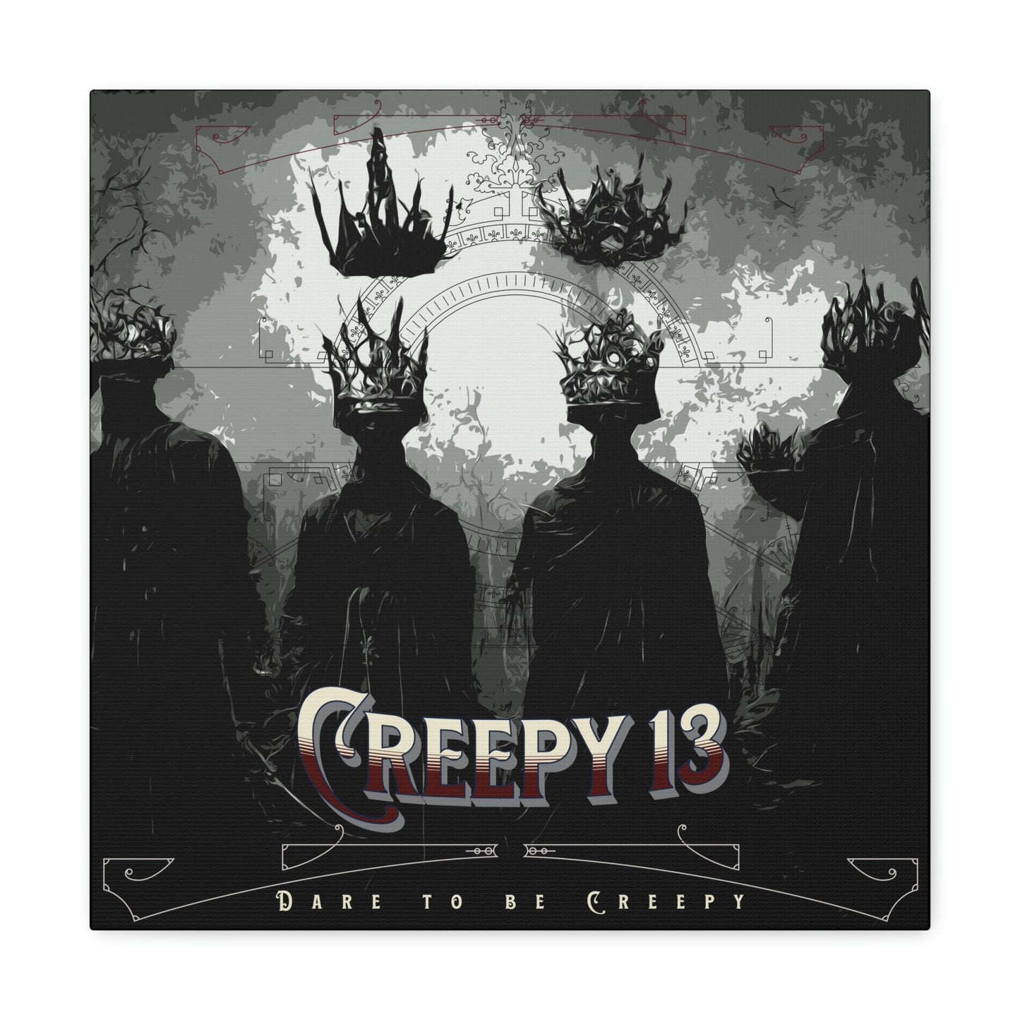 Kings Creepy 13 Canvas Gallery Wraps