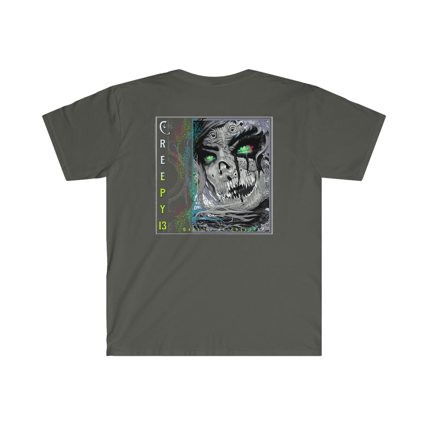 Front and back printed Unisex Softstyle T-Shirt