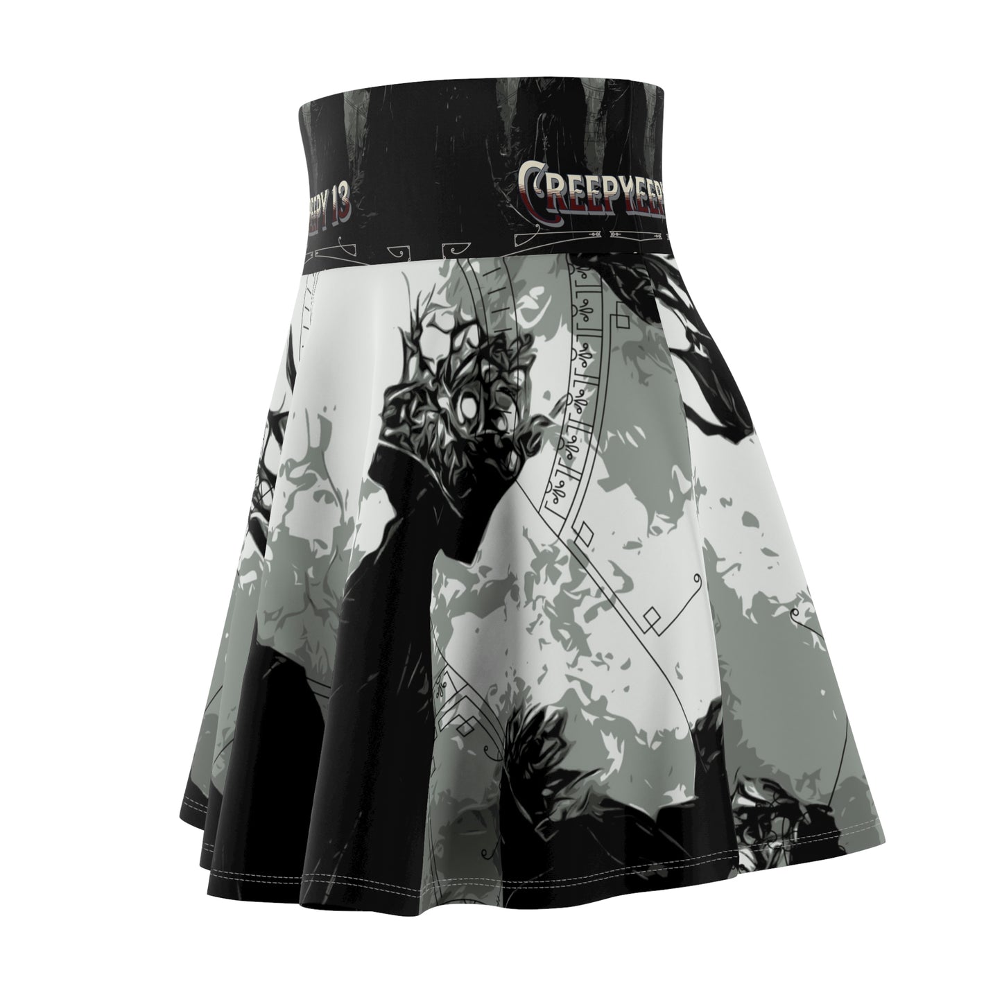 Creepy 13 Women's Skater Skirt Other Goodies