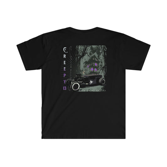 Front and Back printed Unisex Softstyle T-Shirt