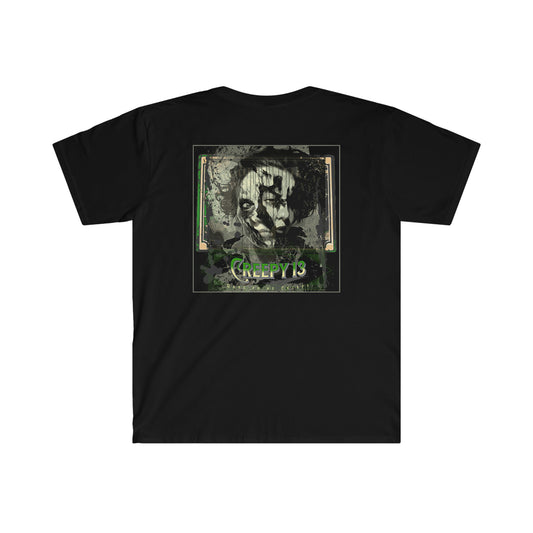 Ouija front and back printed Unisex Softstyle T-Shirt