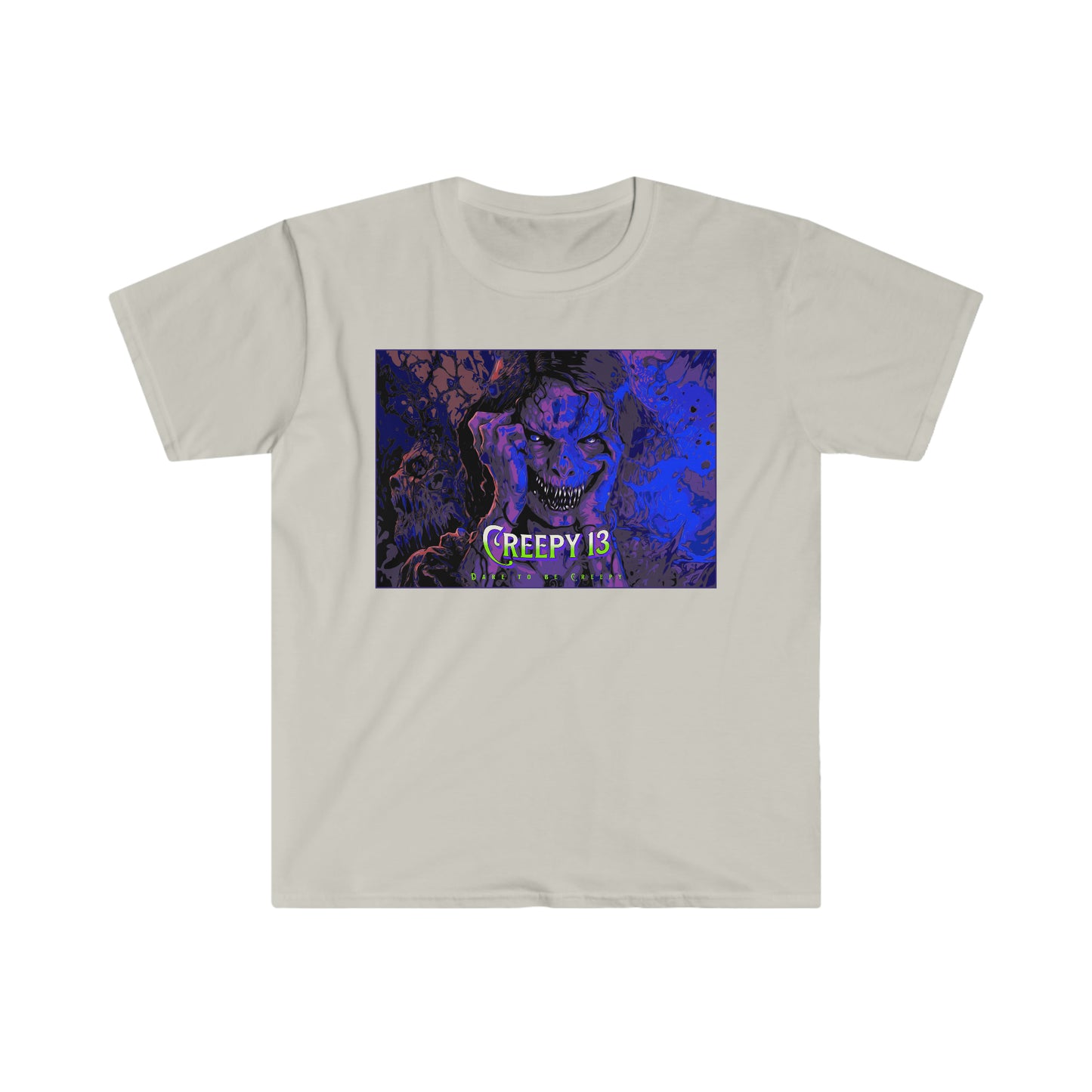 Blue Craze front and back printed Unisex Softstyle T-Shirt