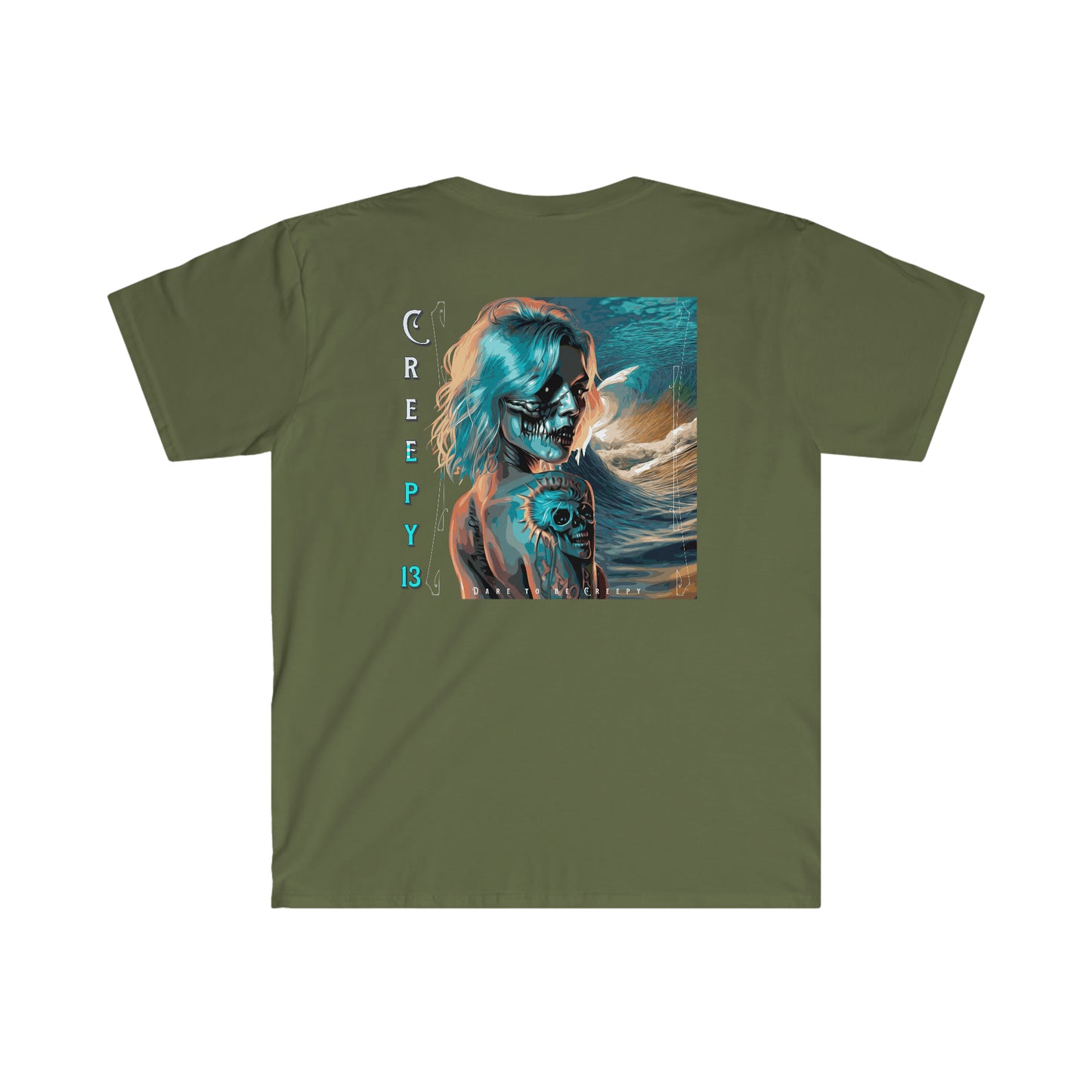 Front and back printed Unisex Softstyle T-Shirt