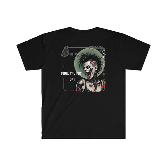 Front and back printed Unisex Softstyle T-Shirt