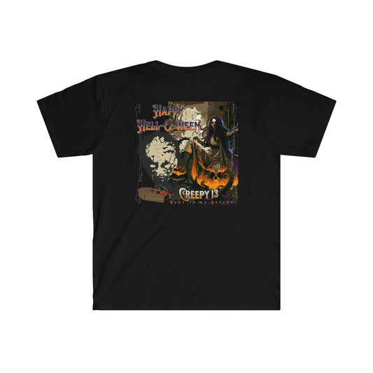 Front and back printed Unisex Softstyle T-Shirt