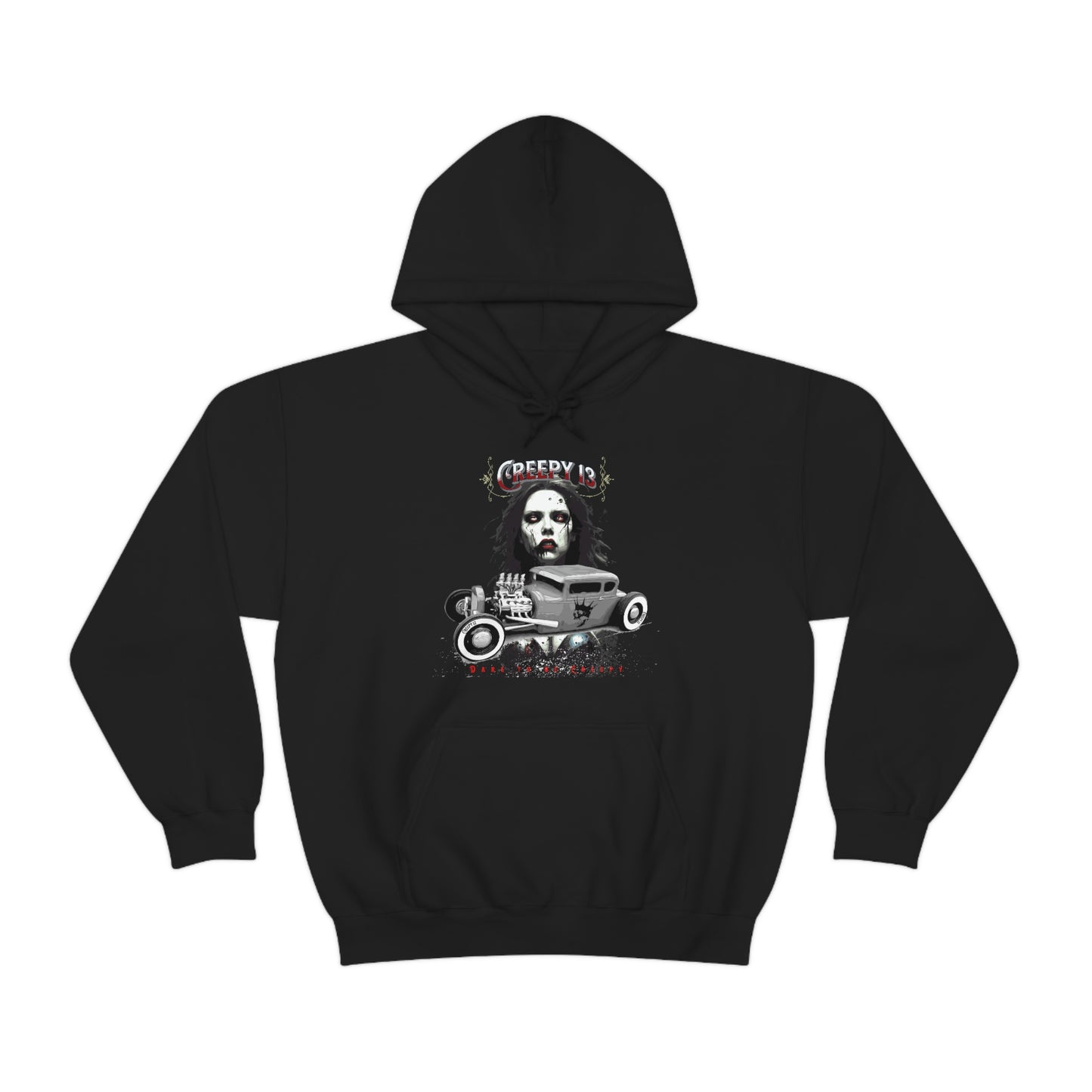 Front and back printed Unisex Heavy Blend™ Hooded Sweatshirt