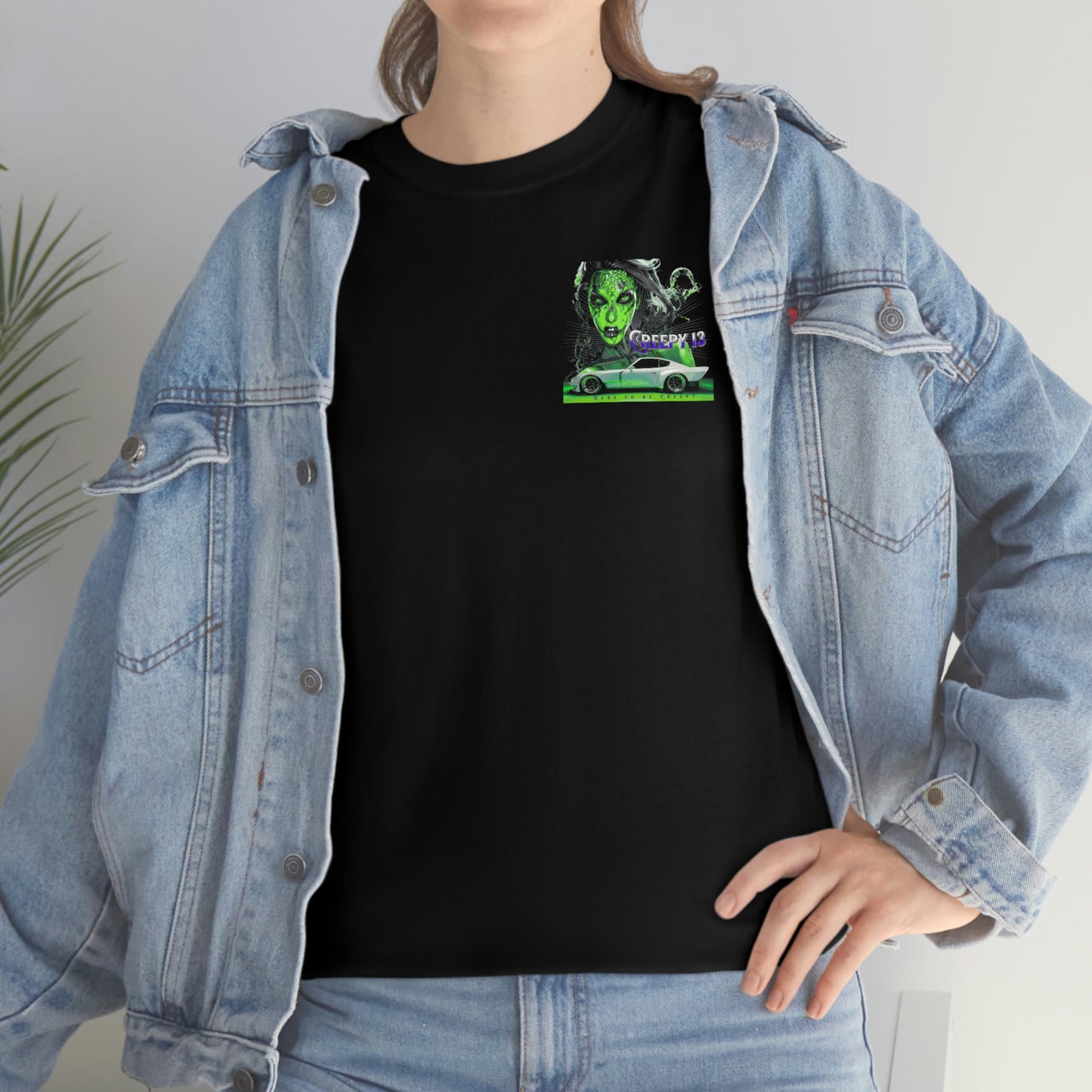 Front and back printed Unisex Heavy Cotton Tee