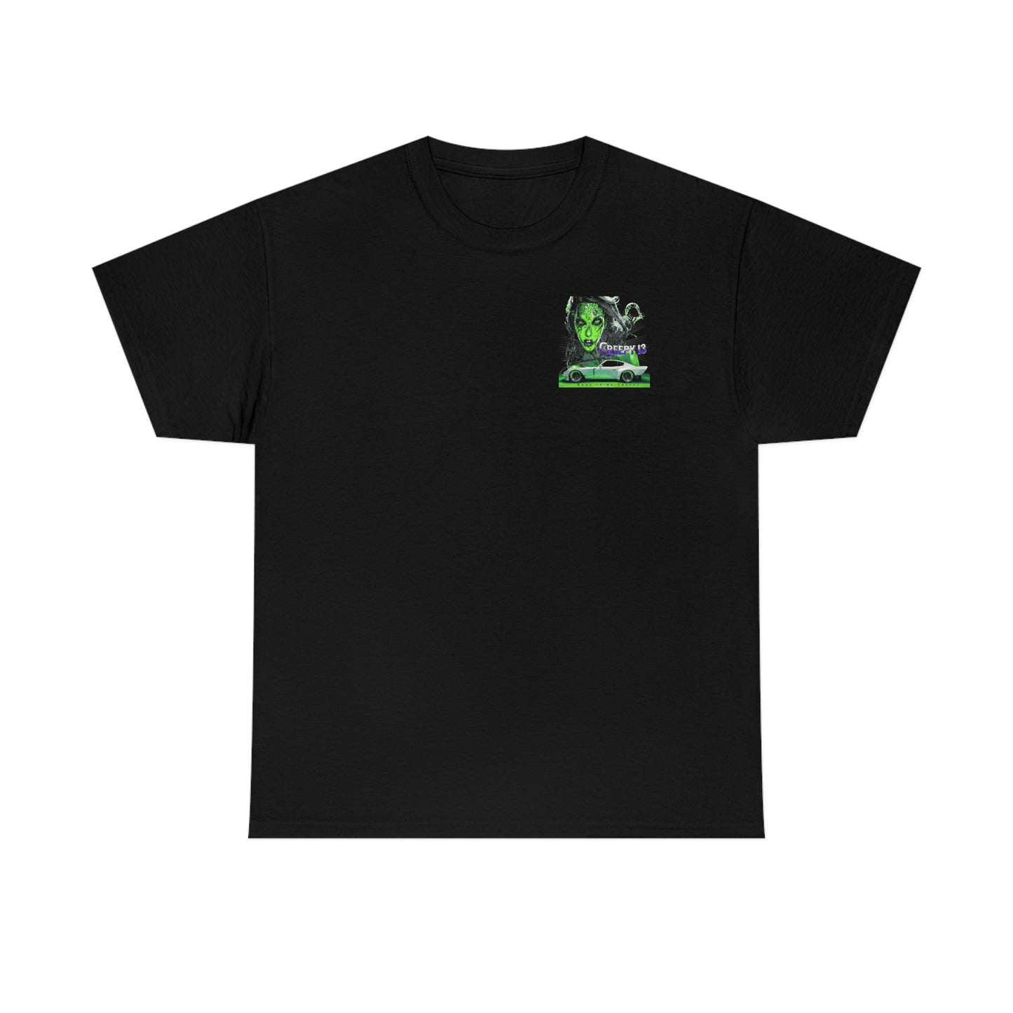 Front and back printed Unisex Heavy Cotton Tee