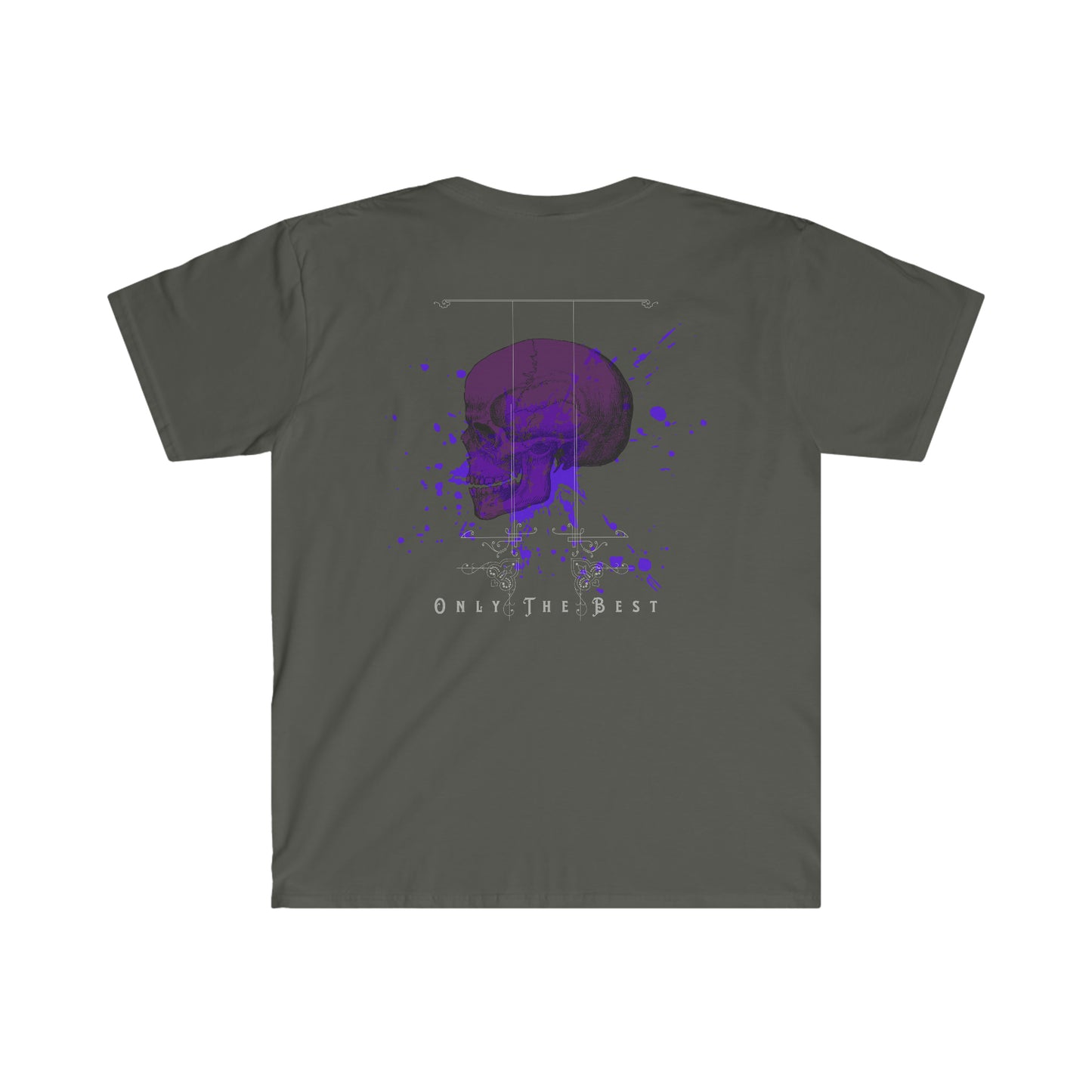 Blue Craze front and back printed Unisex Softstyle T-Shirt