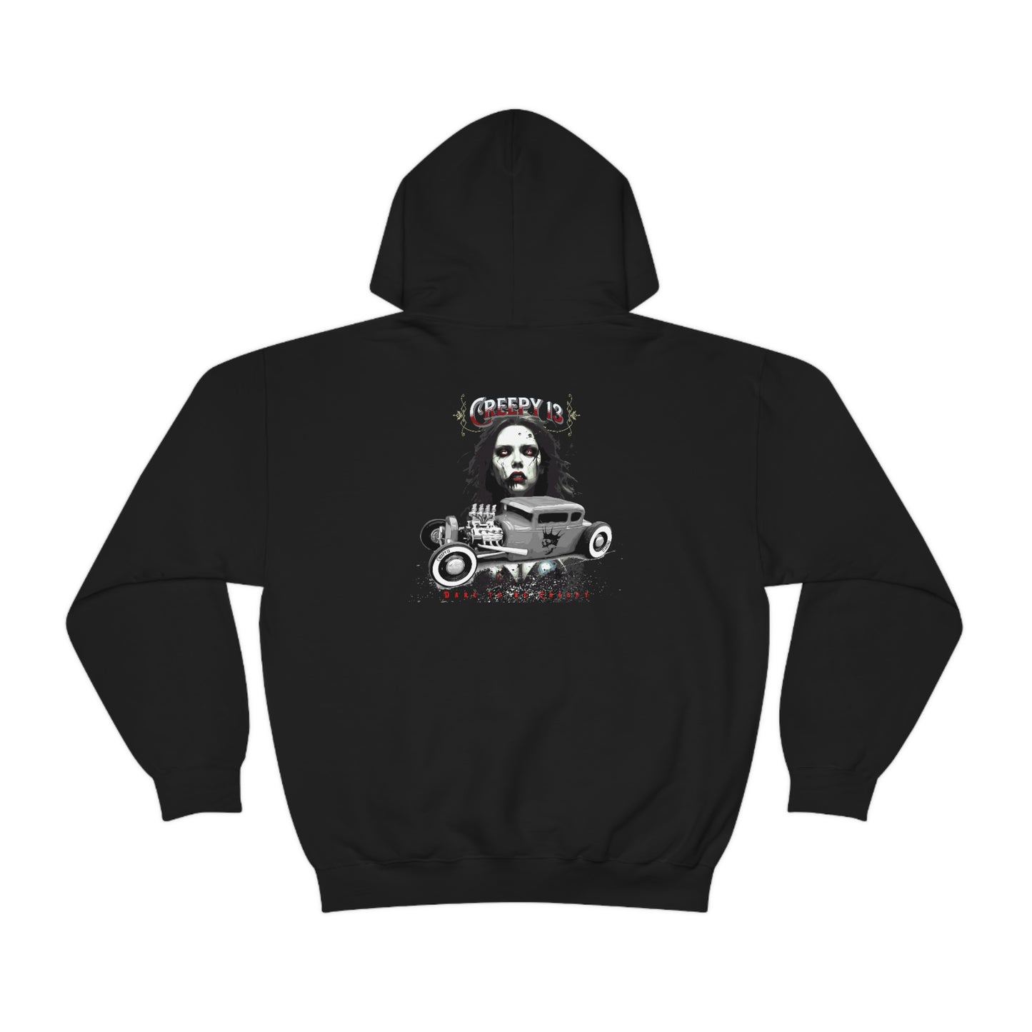 Front and back printed Unisex Heavy Blend™ Hooded Sweatshirt