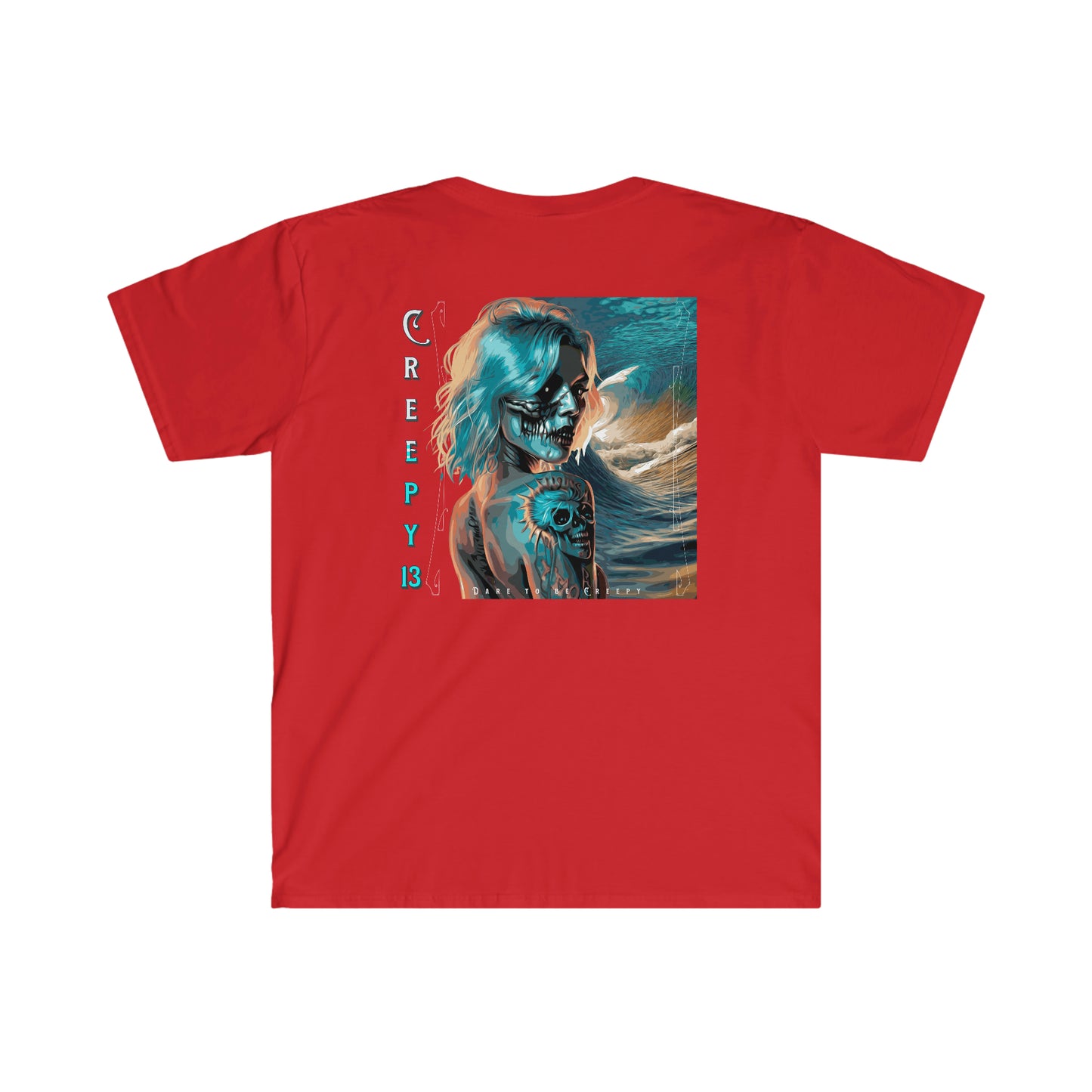 Front and back printed Unisex Softstyle T-Shirt