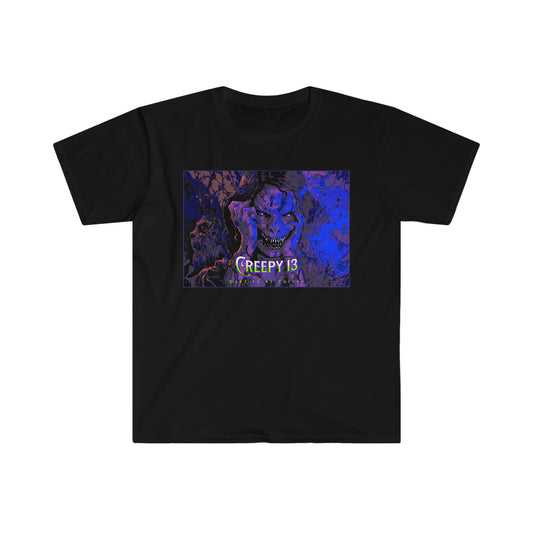 Blue Craze ( front print only ) Unisex Softstyle T-Shirt deal