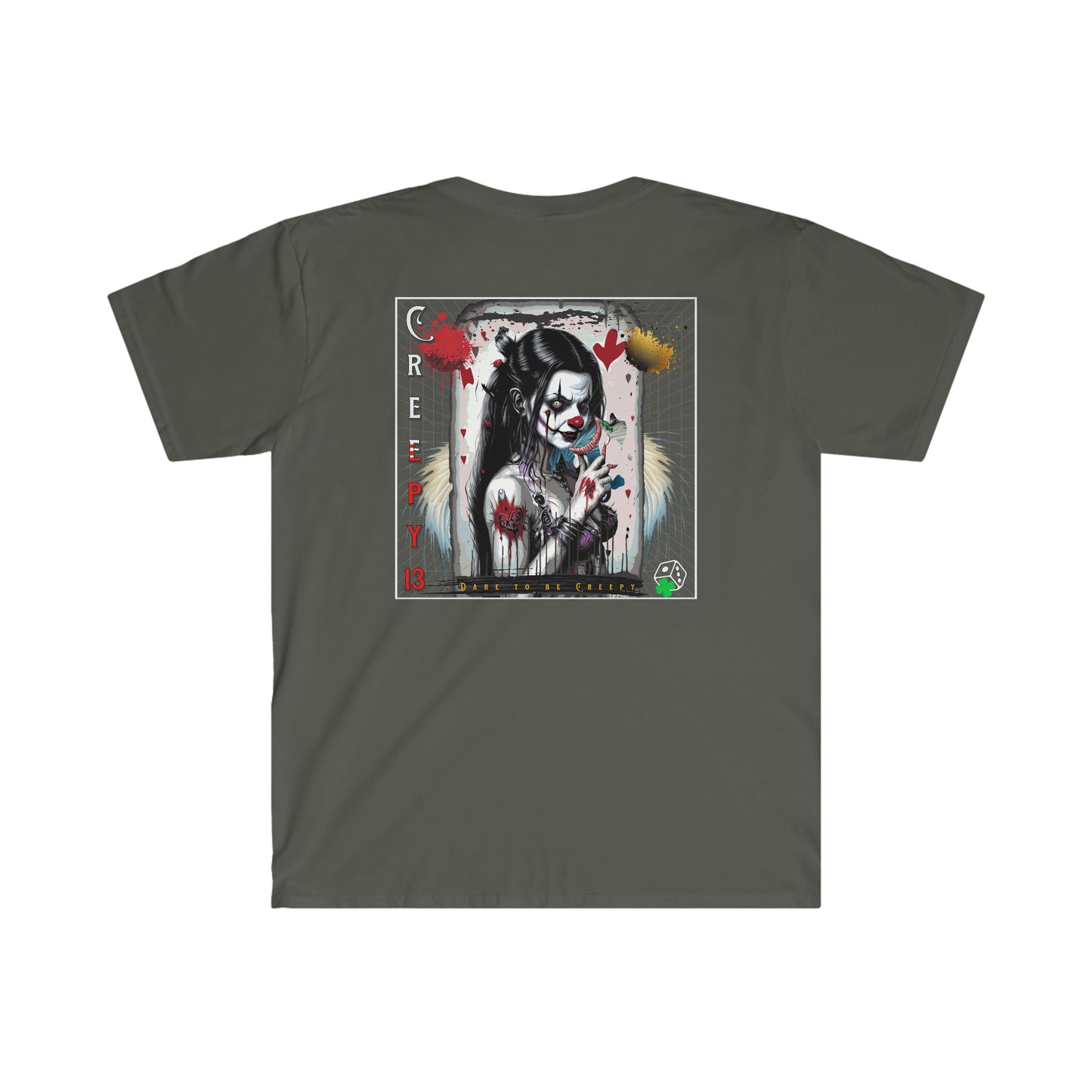 Front and back printed Unisex Softstyle T-Shirt