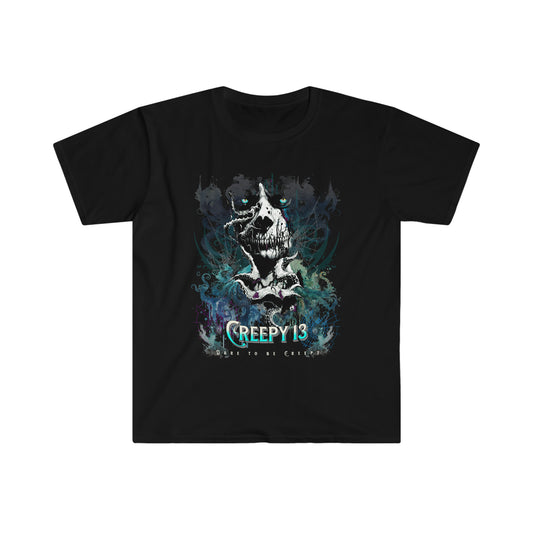 Sea Life front and back printed Unisex Softstyle T-Shirt