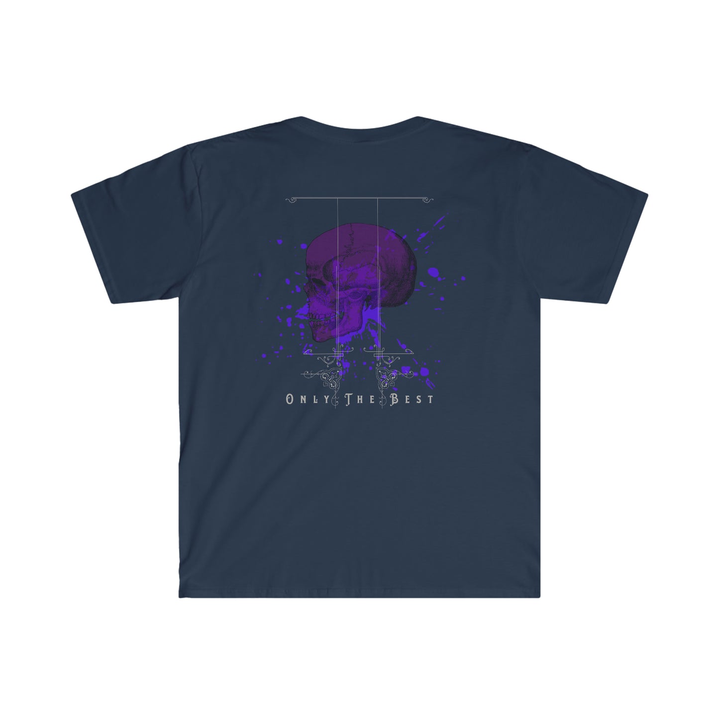 Blue Craze front and back printed Unisex Softstyle T-Shirt