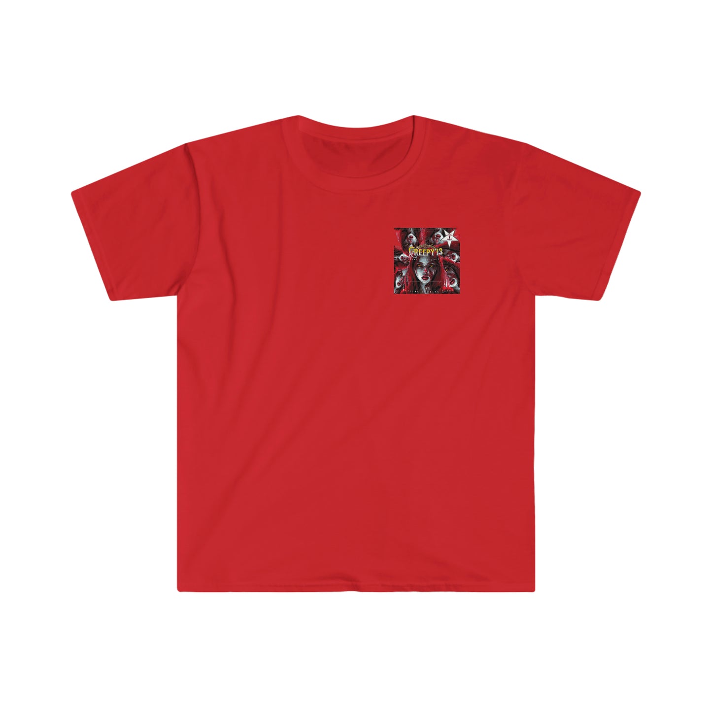 Front and back printed Unisex Softstyle T-Shirt