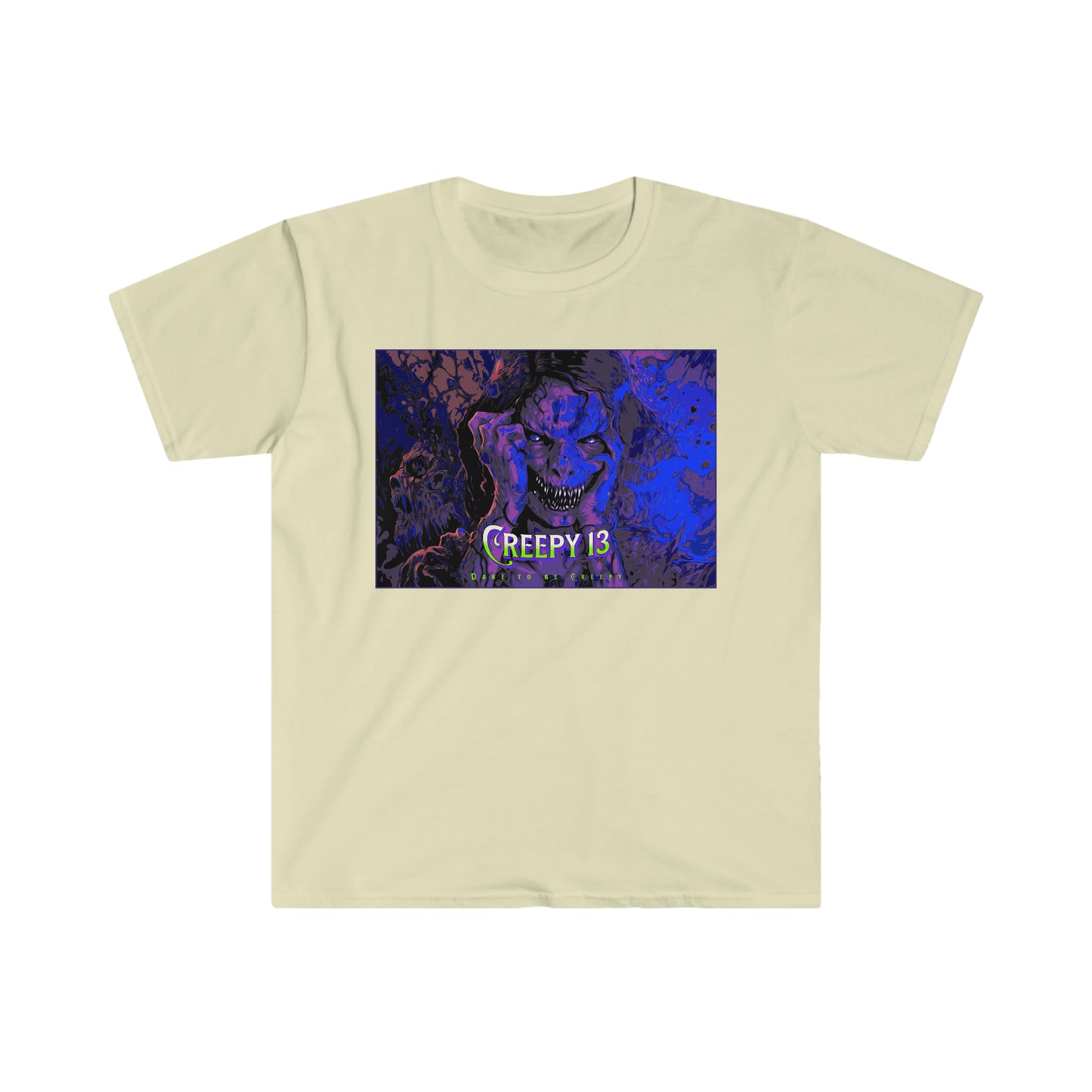 Blue Craze front and back printed Unisex Softstyle T-Shirt