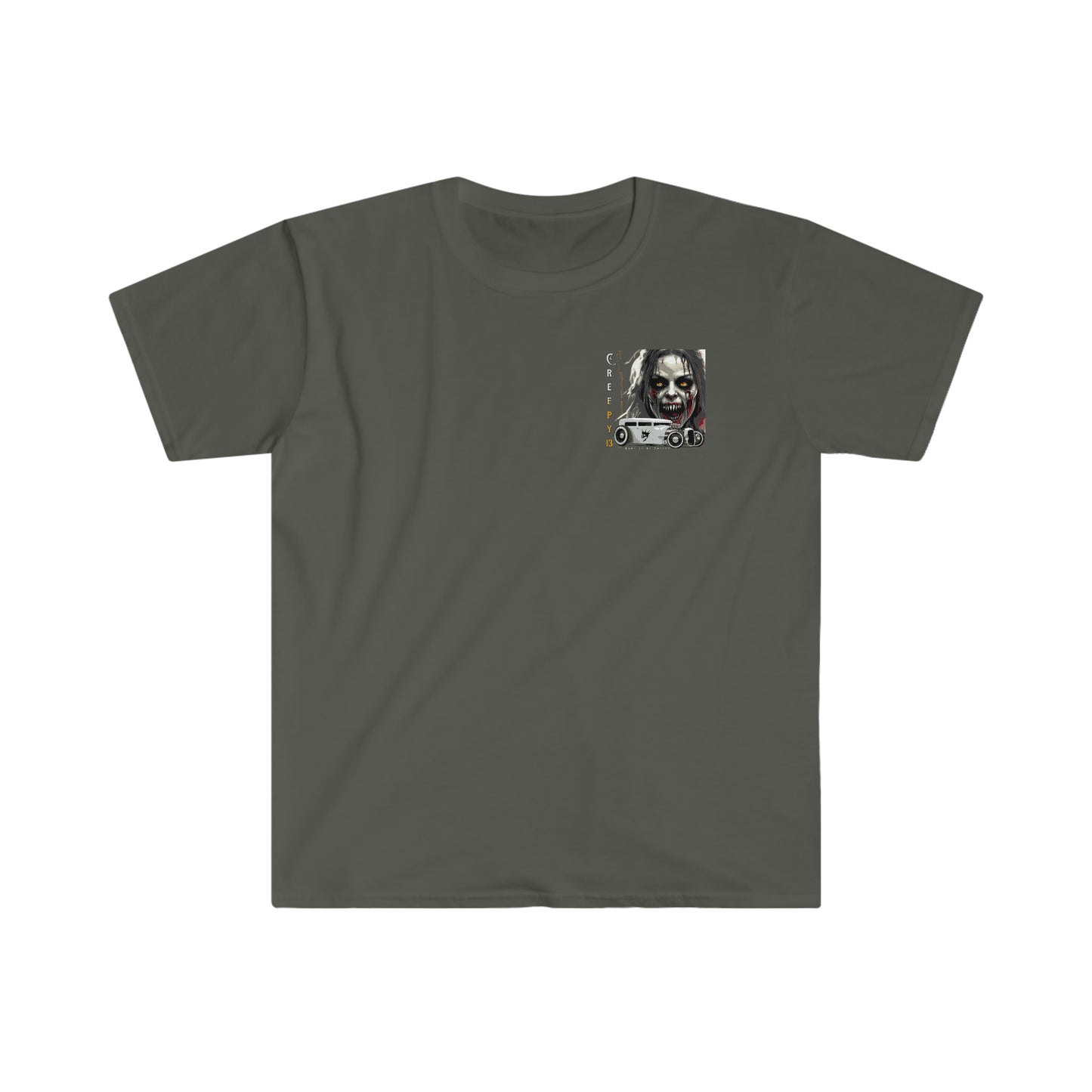 Front and back printed Unisex Softstyle T-Shirt