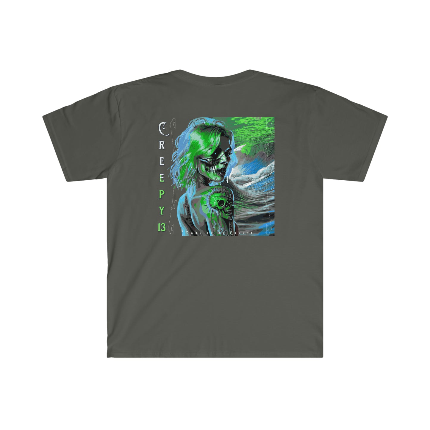 Full front and back printed Unisex Softstyle T-Shirt